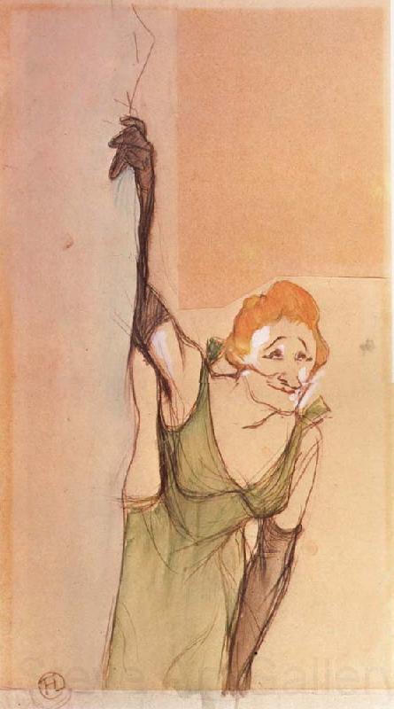 Henri  Toulouse-Lautrec Yvette Guilbert